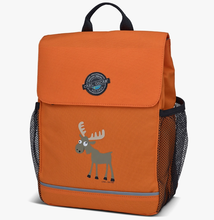 Kids Rugzak Pack n’ Snack™ Backpacks 8 L Moose Orange – Carl Oscar