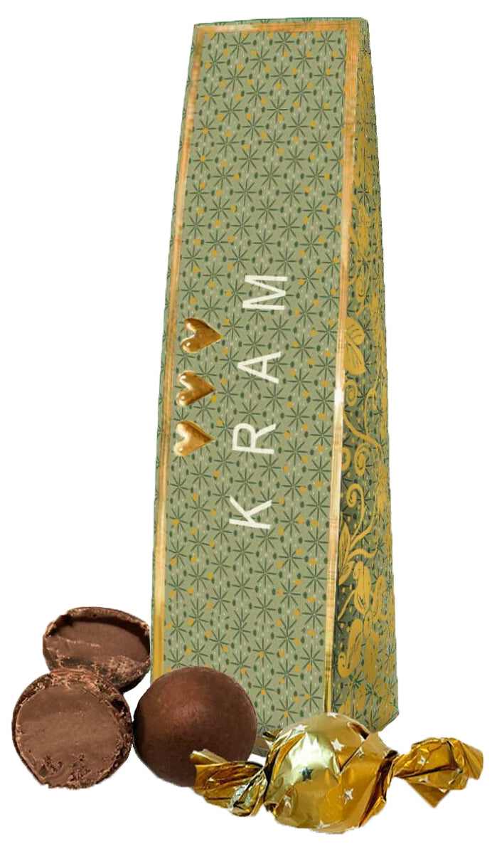 Kram (Knuffel) Chokladhälsning - Klara's Choklad