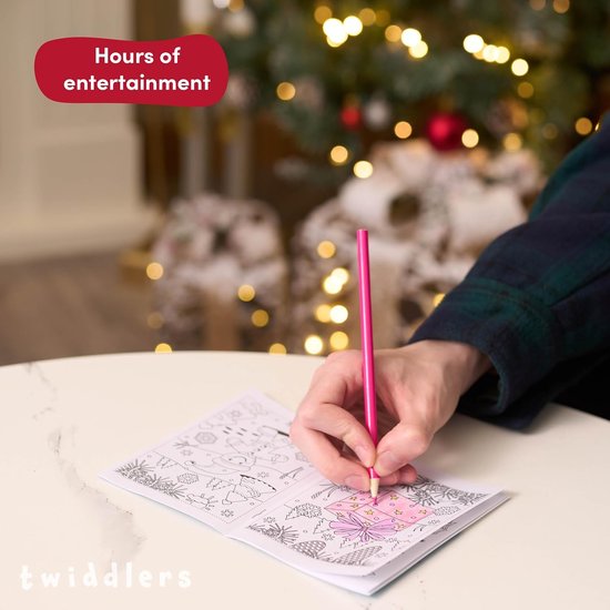 Mini Christmas Colouring Book - Twiddlers