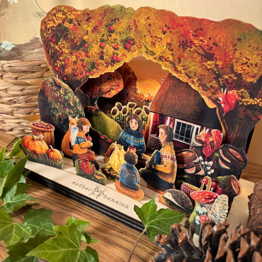 Cosy Up Herfst - Illustrator under a blankie