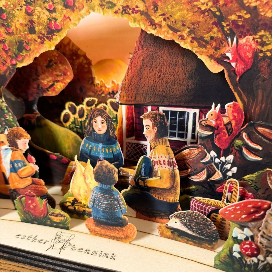 Cosy Up Herfst - Illustrator under a blankie