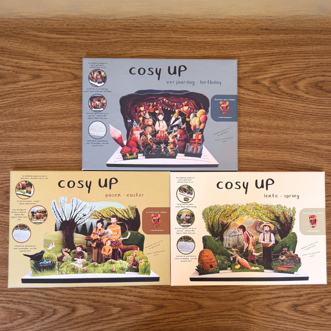 Cosy Up Herfst - Illustrator under a blankie