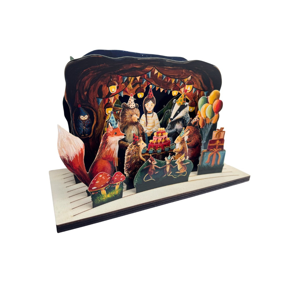 Cosy Up Verjaardag / Birthday - Illustrator under a blankie