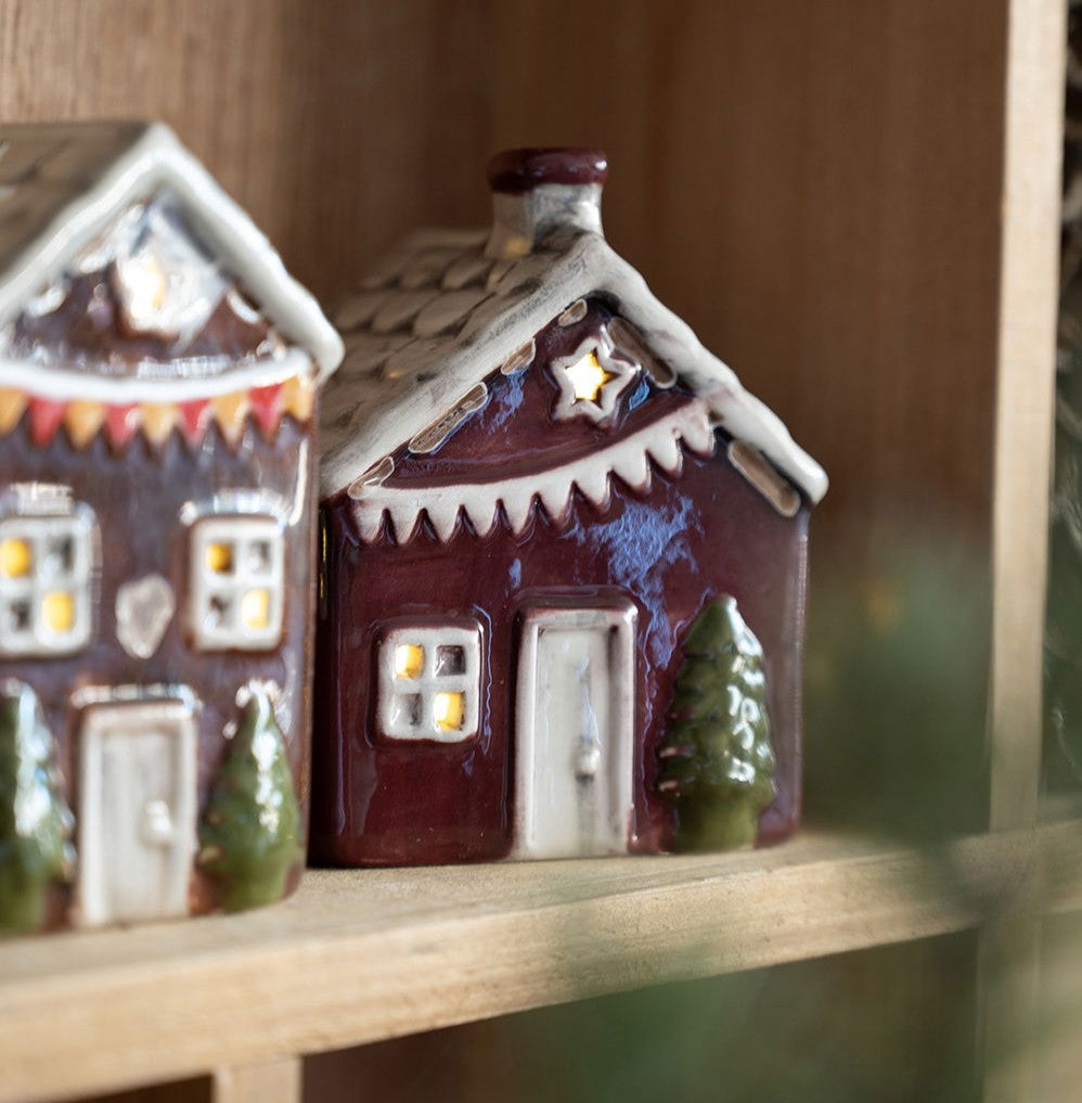 Keramikhus med Led hus 3 - Det Gamle Apotek