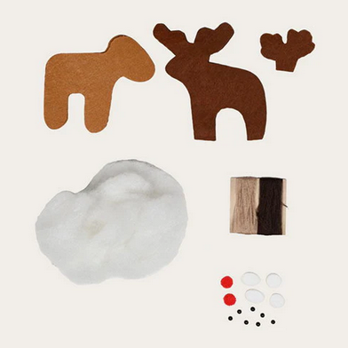 DIY Christmas Reindeer Felt - Det Gamle Apotek