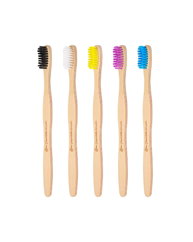 Bamboe tandenborstel ergonomisch - Soft - 5 Pack - Humble Brush