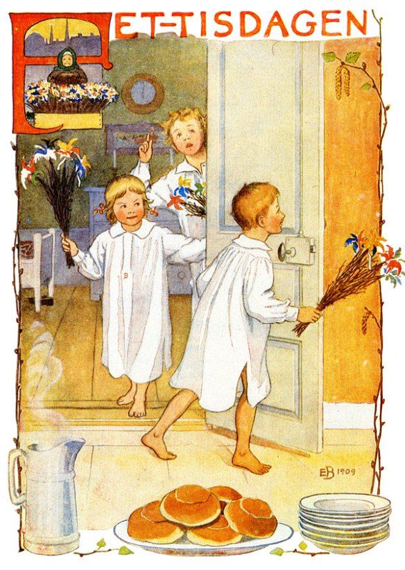 Fet-tisdagen - Elsa Beskow – K. Hjelm Förlag