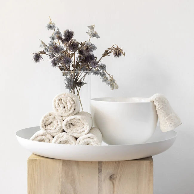 Wellness Gastendoekje 30 x 50 cm - Natural White – Bo Weevil