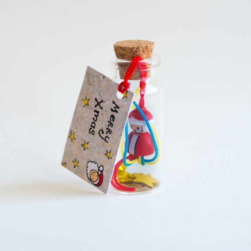 Geluksflesje Merry Christmas Kerstman – Sidedish