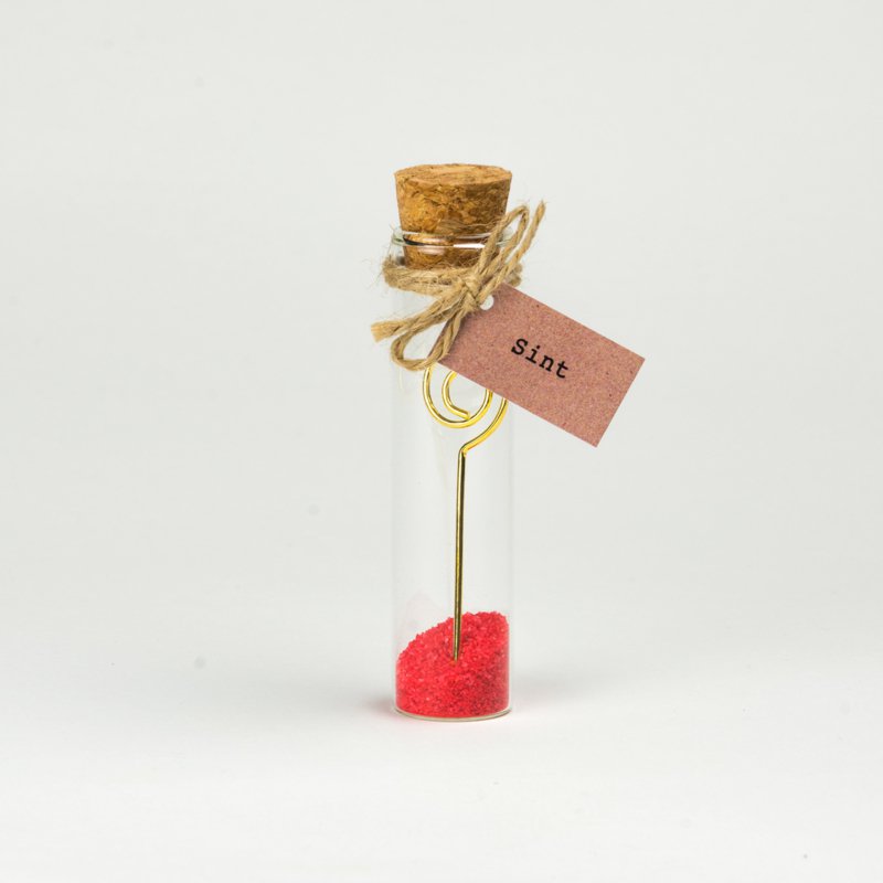 Geluksflesje De staf van Sinterklaas – Sidedish