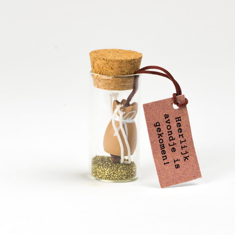 Geluksflesje Sinterklaas Cadeauzak – Sidedish