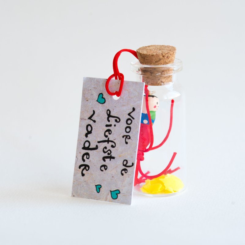 Geluksflesje Liefste Papa! – Sidedish