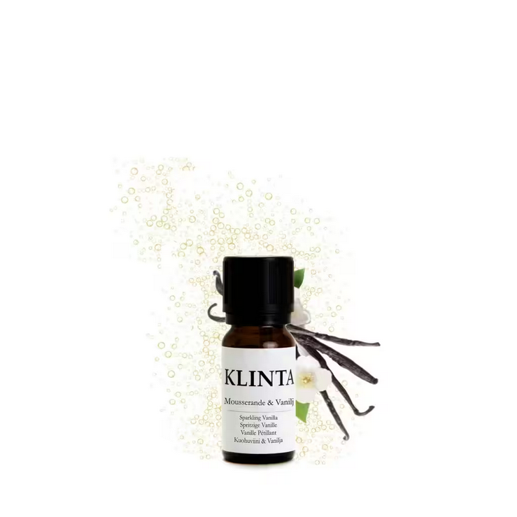 Klinta geurolie Mousserende Vanille 10 ml Zweedse home fragrance