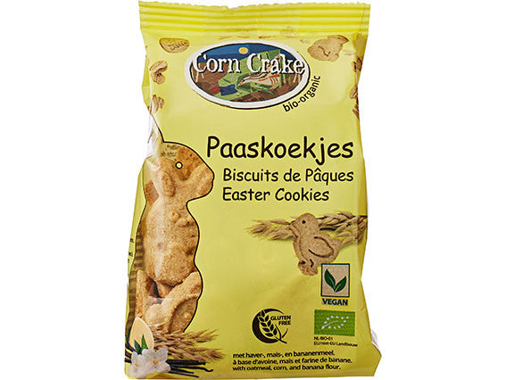 Bio vegan & glutenvrije PAASkoekjes – Corn Crake