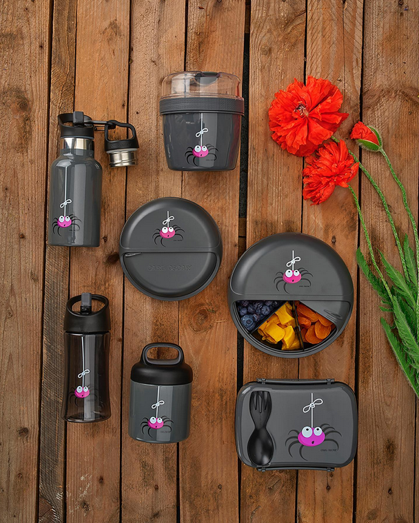 Water Bottle 0.35 L Spider Grey – Carl Oscar