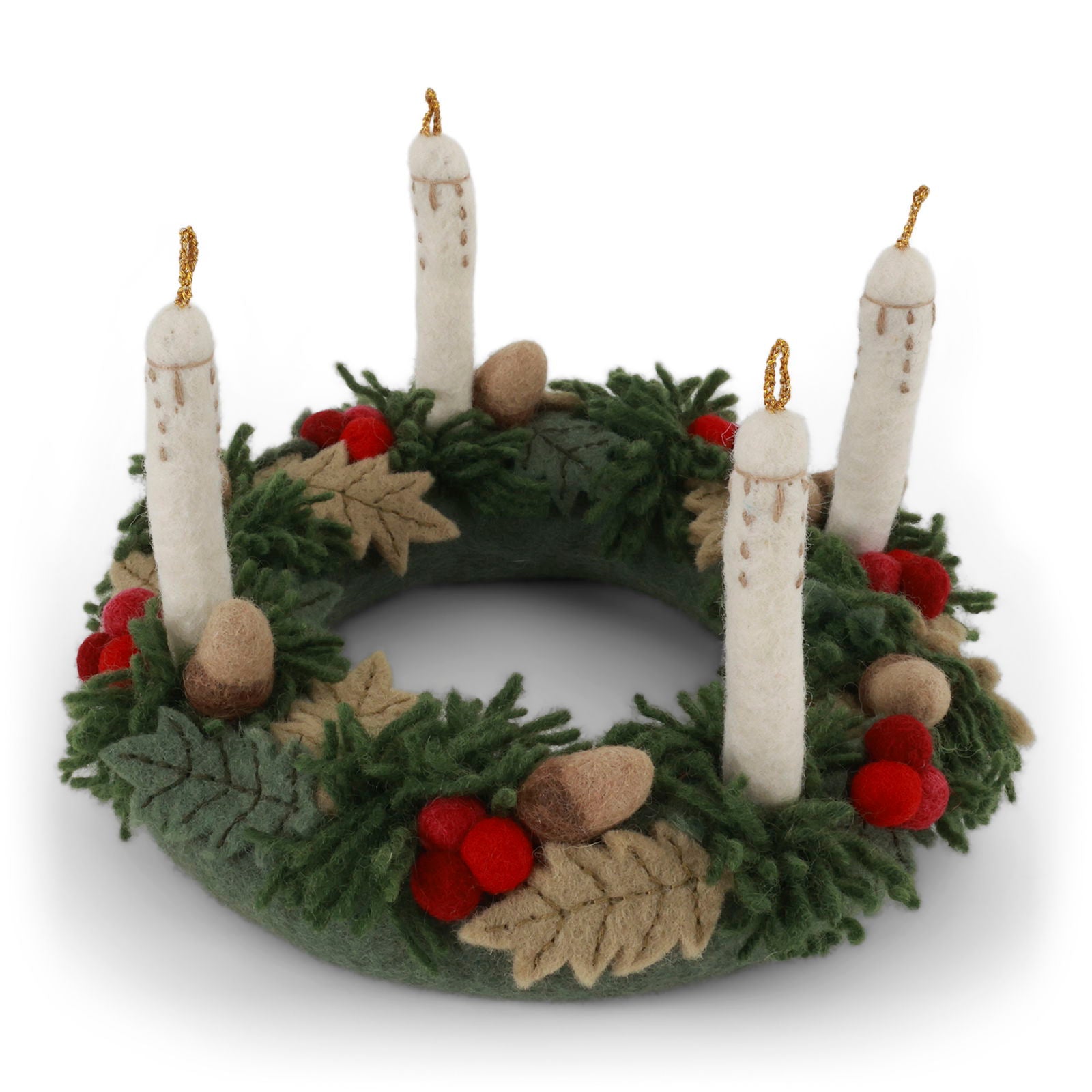 Advent Wreath / Krans – Gry & Sif