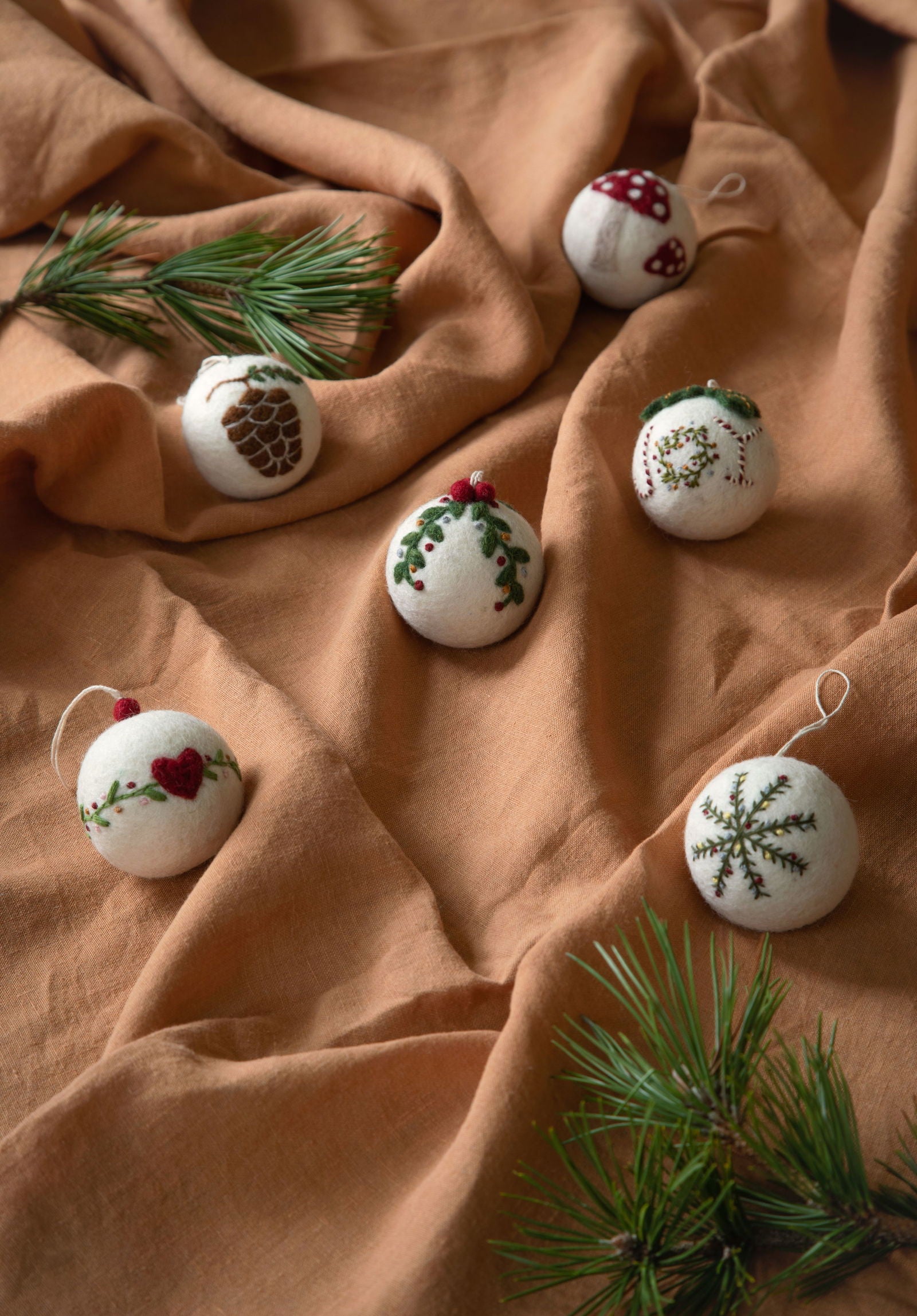 Christmas Bauble Heart (Kerstbal) – Gry & Sif