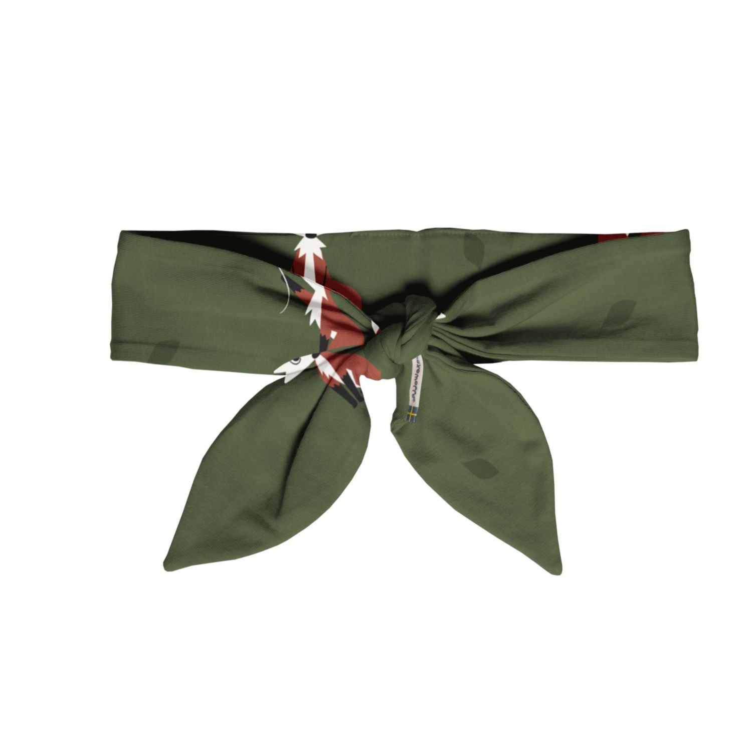 Maxomorra Hairband Fox met vrolijke vossjesprint van biologisch katoen