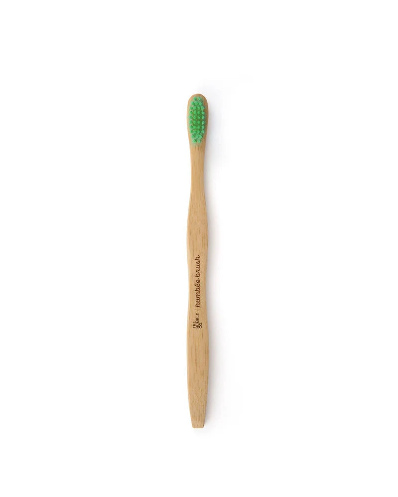 Bamboe tandenborstel ergonomisch - Soft - Green - Humble Brush
