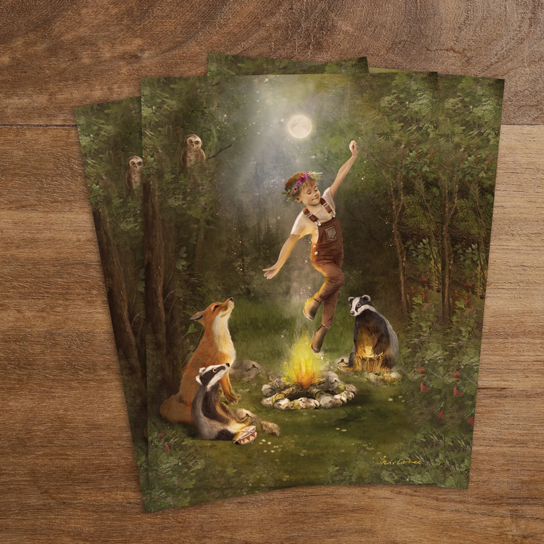 Kaart Fire Jump - Iris Esther