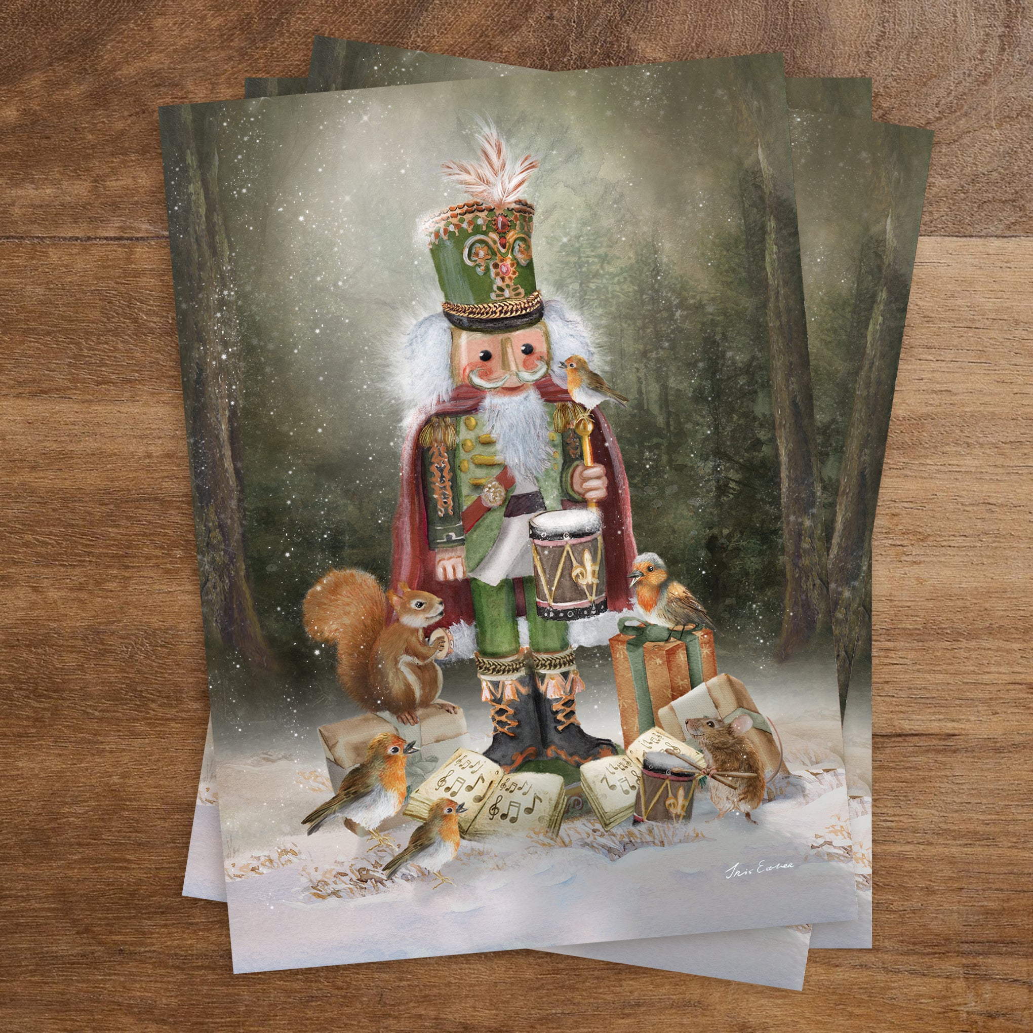 Kaart Nutcracker's song - Iris Esther
