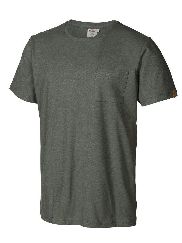 T-shirt Gy Hobbe Hemp - Dark Olive - Ivanhoe of Sweden