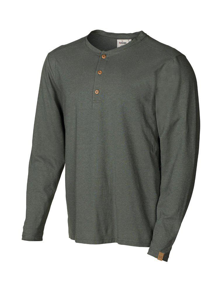 Longsleeve Gy Eje Hemp - Dark Olive - Ivanhoe of Sweden