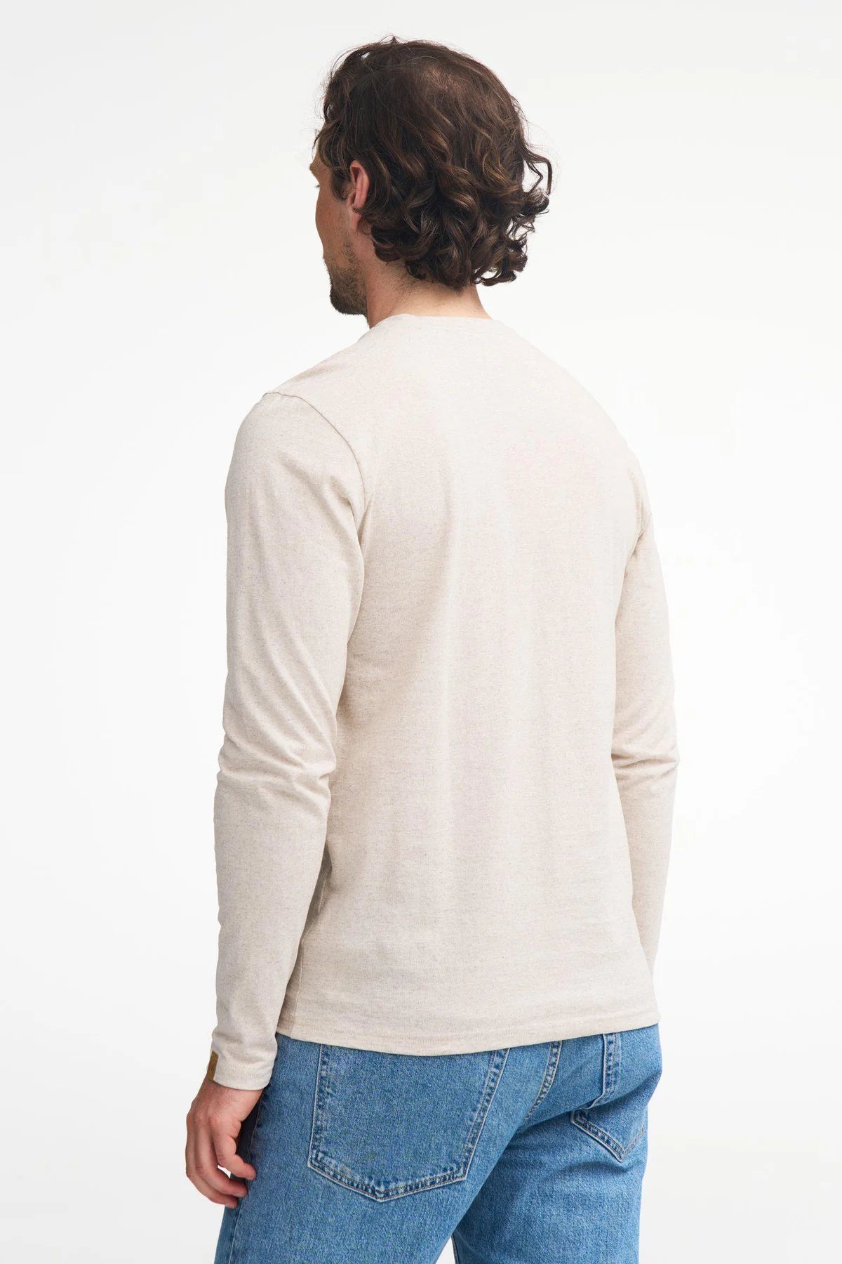 Longsleeve Gy Eje Hemp - Naturmelange - Ivanhoe of Sweden