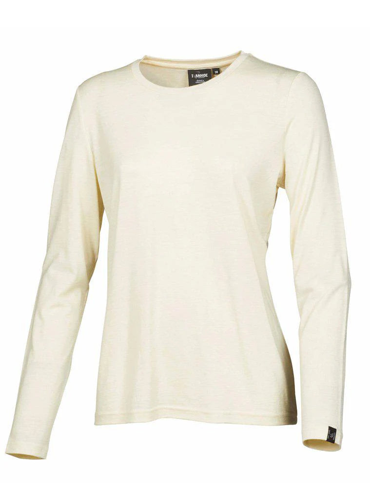 Longsleeve Underwool Female - Natural White - Ivanhoe of Sweden