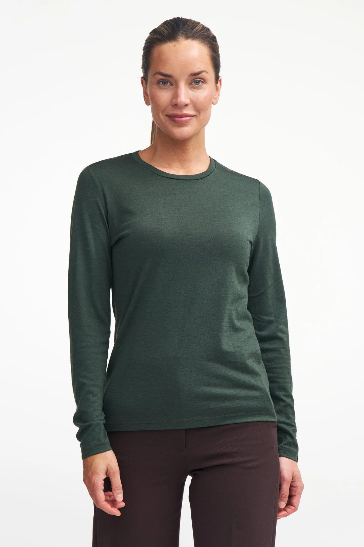 Longsleeve Underwool Female - Natural White - Ivanhoe of Sweden