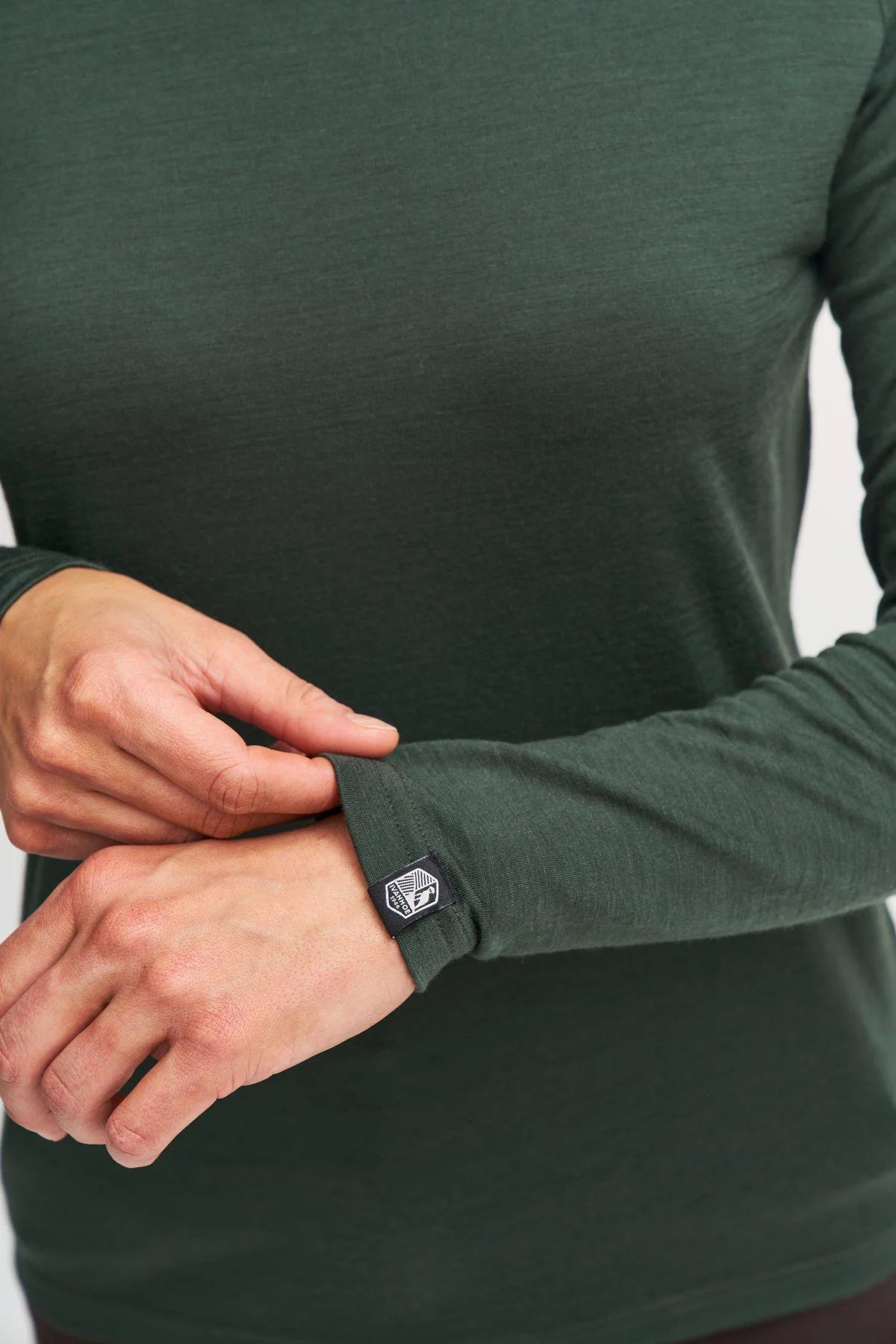 Longsleeve Underwool Female - Steelblue - Ivanhoe of Sweden