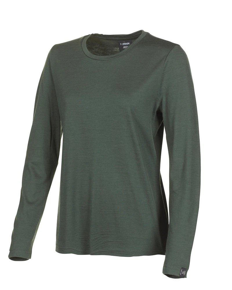 Longsleeve Underwool Female - Rifle Green - Ivanhoe of Sweden