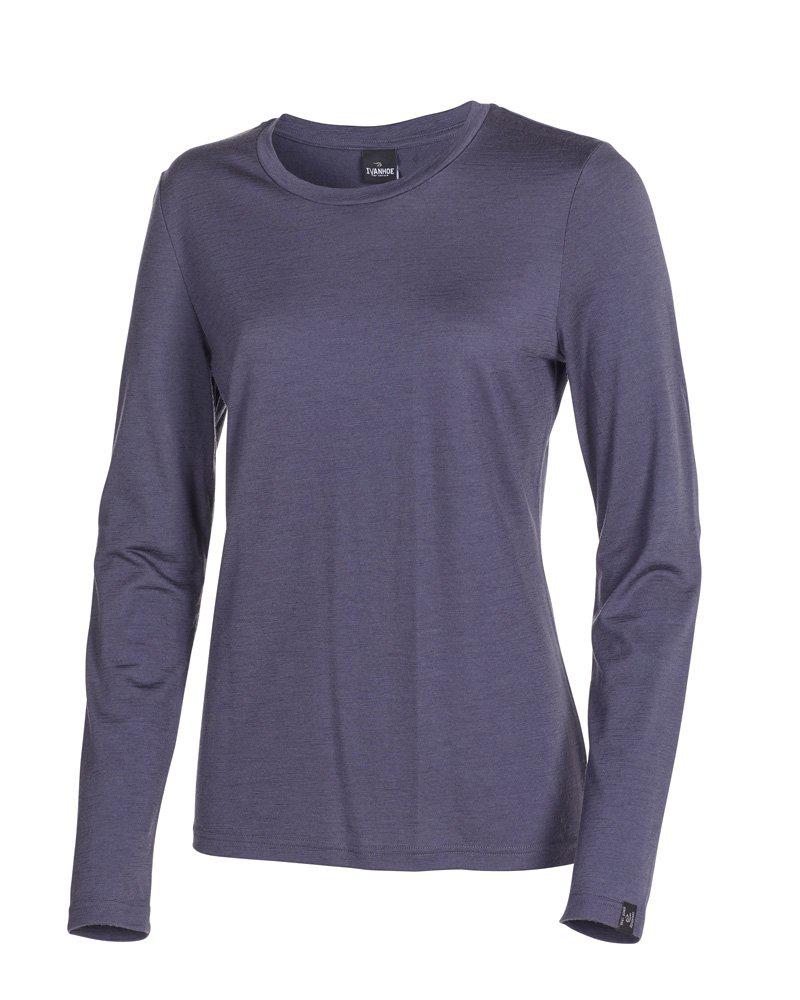Longsleeve Underwool Female - Steelblue - Ivanhoe of Sweden
