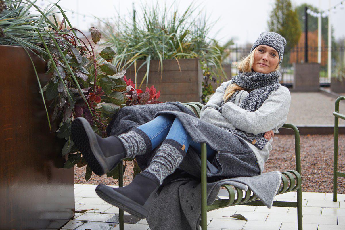 Sjaal Freya Scarf Forever Blue – Ivanhoe of Sweden