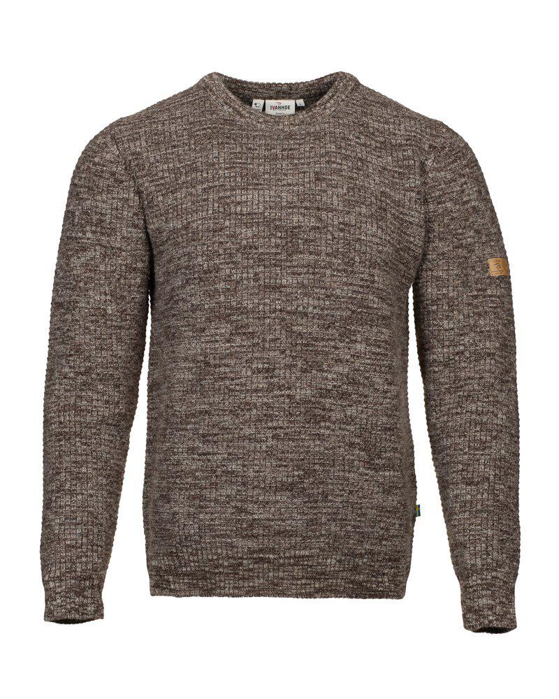 Trui NLS Petal Male Chocolate Moulinè - Ivanhoe of Sweden