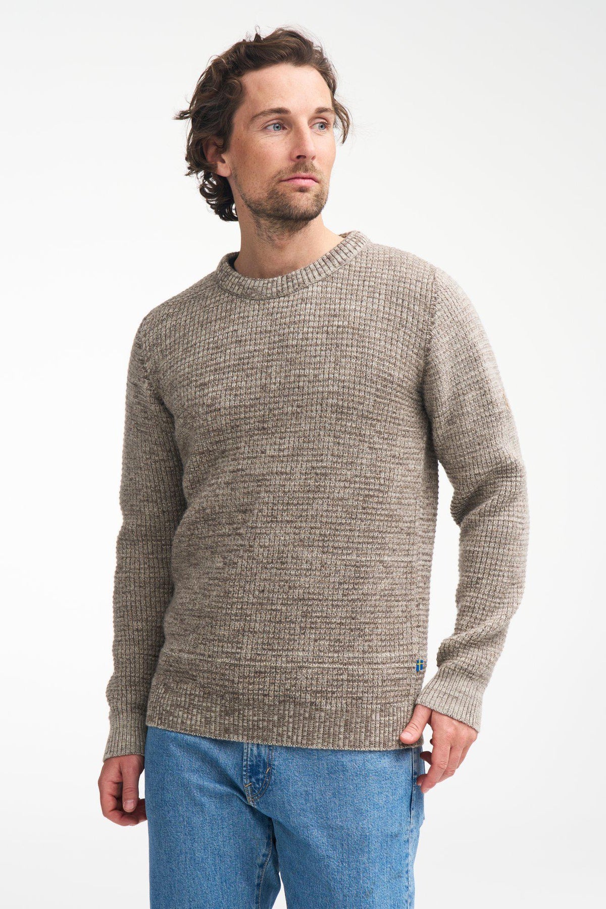 Trui NLS Petal Male Birch Moulinè - Ivanhoe of Sweden