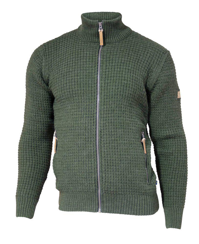 Vest Moritz Full Zip Loden Green - Ivanhoe of Sweden