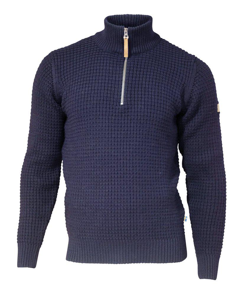 Trui Moritz Half Zip Navy - Ivanhoe of Sweden
