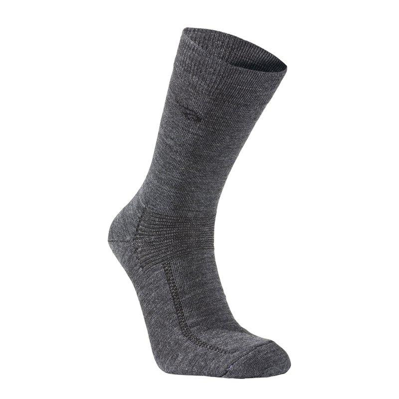 Thin Wool Sock (90 % merinowol) Grey marl – Ivanhoe of Sweden
