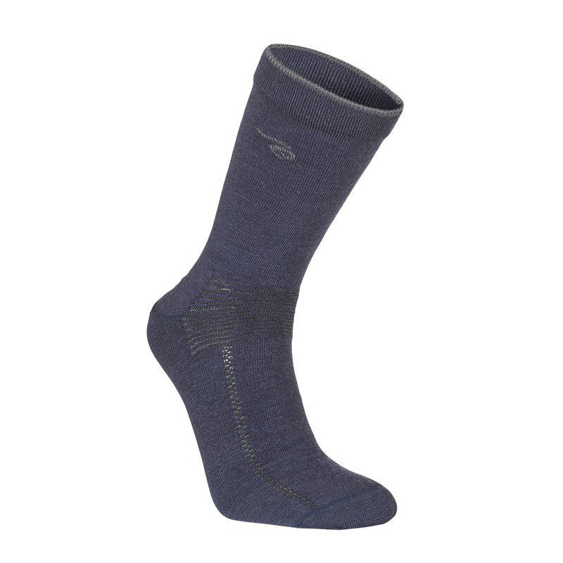 Thin Wool Sock (90 % merinowol) Light navy – Ivanhoe of Sweden