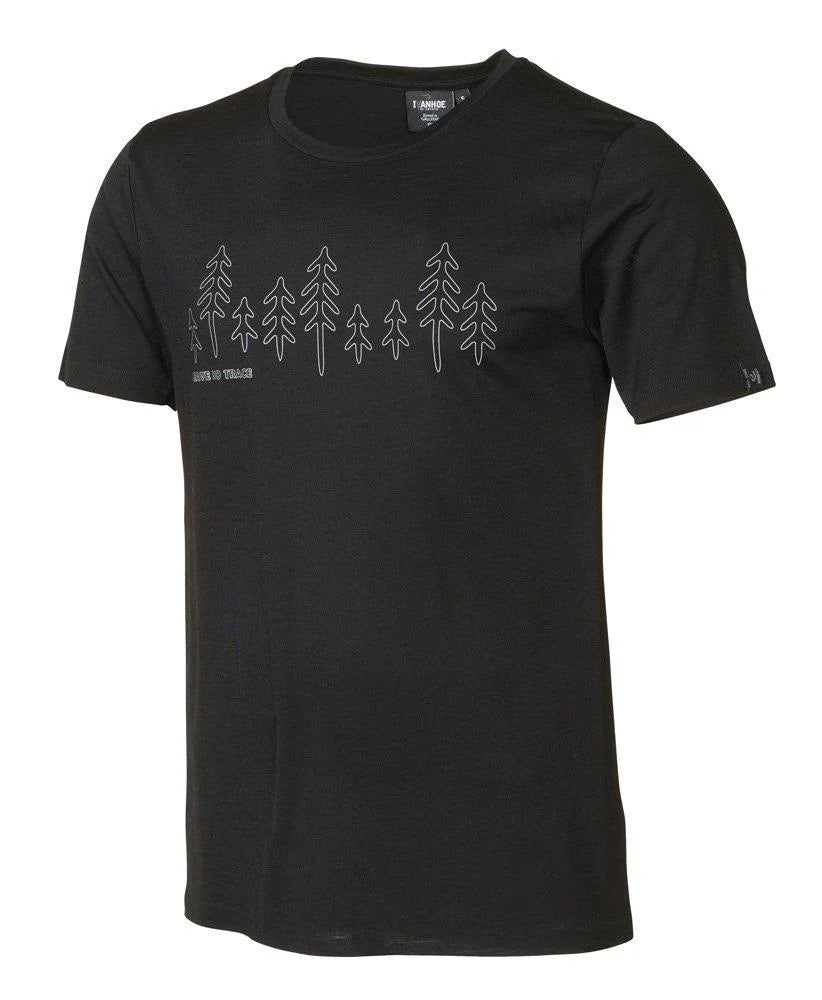 T-shirt UW Ceaser Fir - Black - Ivanhoe of Sweden