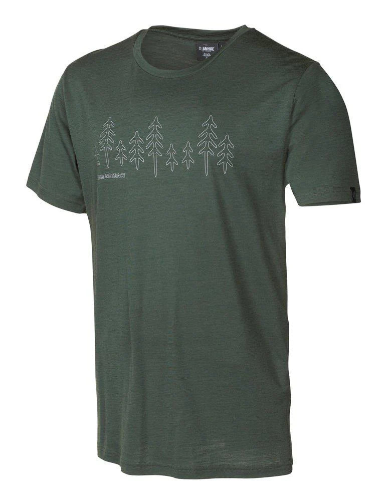 T-shirt UW Ceaser Fir - Riffle Green - Ivanhoe of Sweden