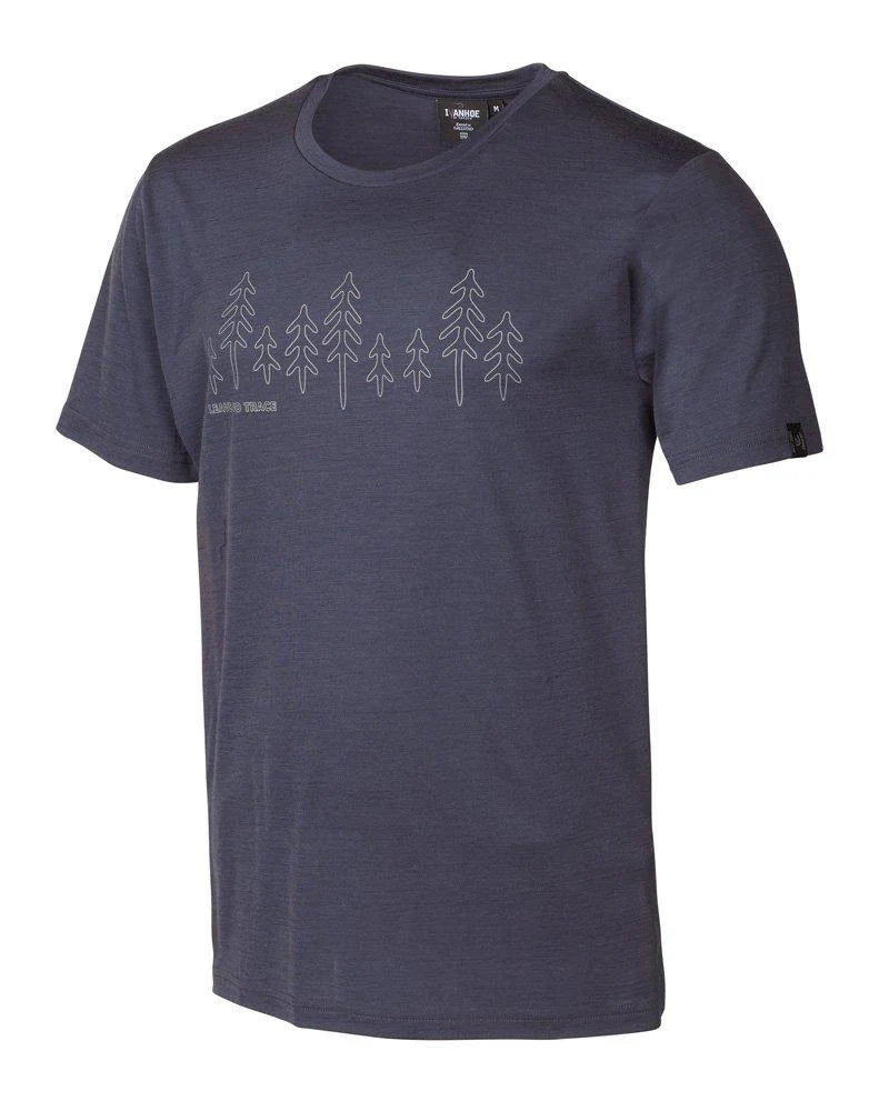 T-shirt UW Ceaser Fir - Steelblue - Ivanhoe of Sweden