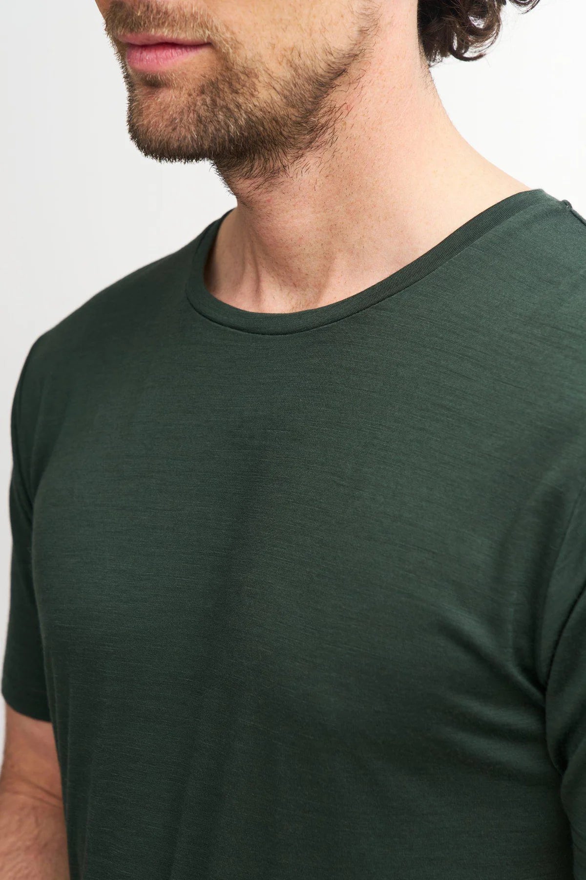 T-shirt Underwool Ceaser - Graphite Marl - Ivanhoe of Sweden