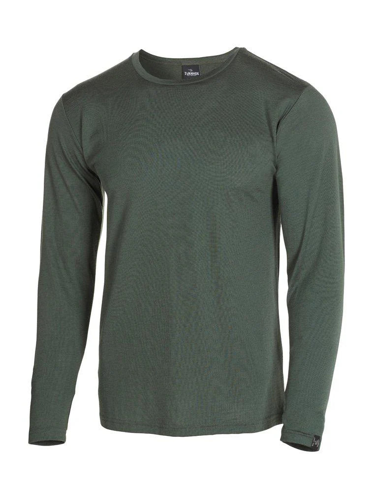 Longsleeve Underwool Merino Male - Riffle Green - Ivanhoe of Sweden