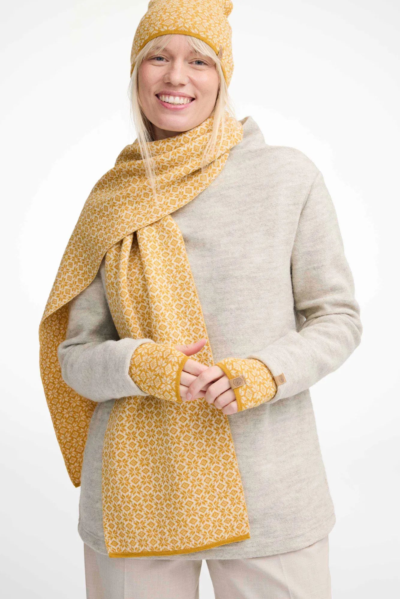 Sjaal Fiona Scarf Autumn Blaze – Ivanhoe of Sweden