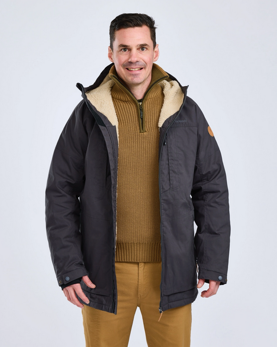 Finnveden Winter Jacket - Men - D. Anthracite - Pinewood