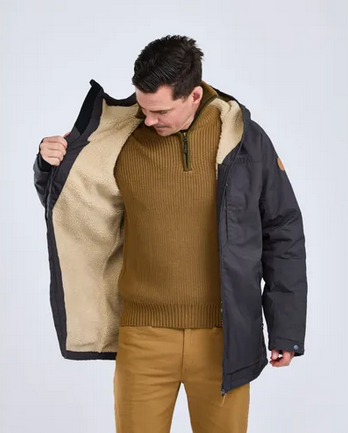 Finnveden Winter Jacket - Men - D. Anthracite - Pinewood