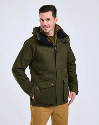 Nydala Classic 2L Jacket - Men - Moss Green - Pinewood