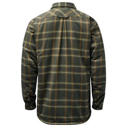 Tussenjas Pile Overshirt - Unisex - D. Green / Bronze - Pinewood